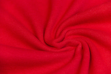 Bündchen, Strickschlauch, schmal, rot, 0,5 m